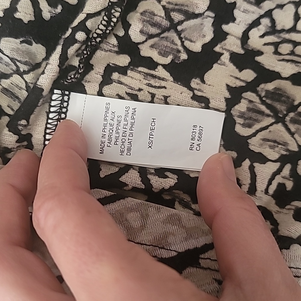 Lucky Brand Retro Peasant Top - Picture 7 of 8